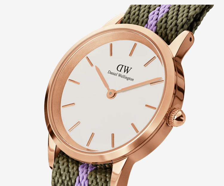 Immagine di Orologio Daniel Wellington Iconic Nato Green/Purple | DW00100680