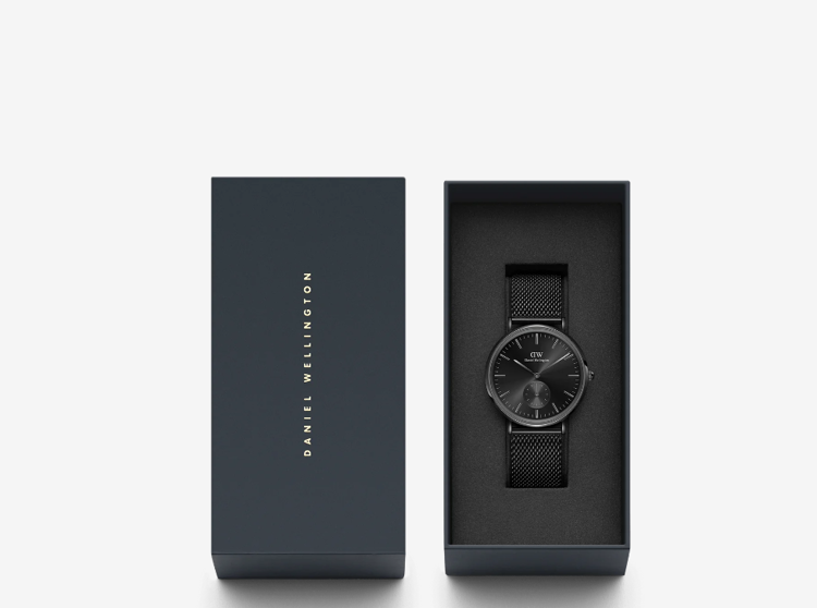 Immagine di Orologio Uomo Daniel Wellington Classic Multi-Eye Ashfield Onyx | DW00100714