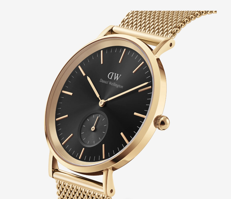 Immagine di Orologio Uomo Daniel Wellington Classic Multi-Eye Evergold Onyx | DW00100713