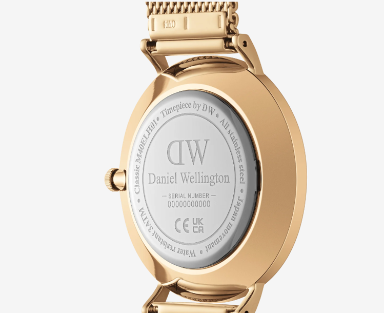 Immagine di Orologio Uomo Daniel Wellington Classic Multi-Eye Evergold Onyx | DW00100713