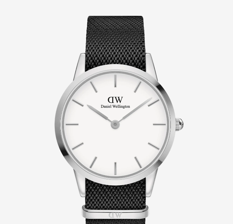 Immagine di Orologio Daniel Wellington Iconic Black Nato White Dial | DW00100677