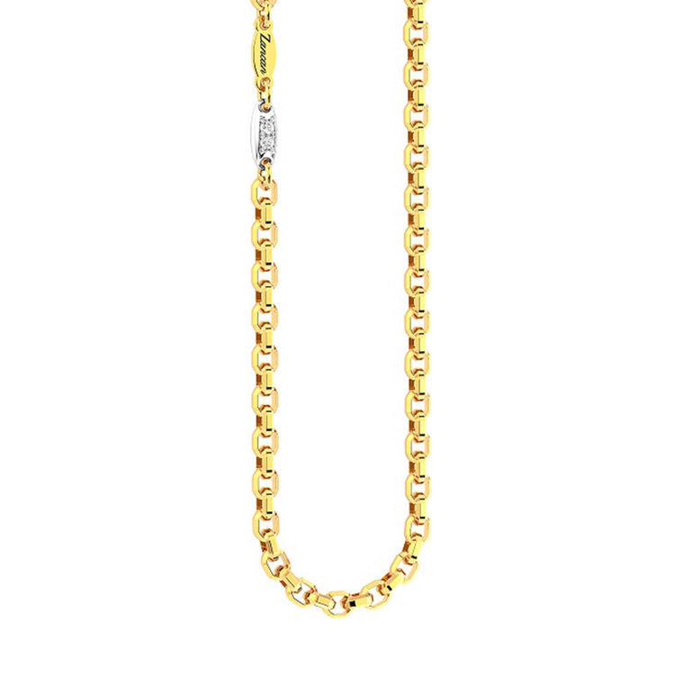 Immagine di Collana In Oro Giallo E Bianco Zancan | UC042GB-50