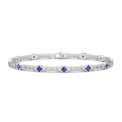 Immagine di Bracciale Uomo In Argento Con Pietre Naturali Gioielli Zancan |  ESB314-BL
