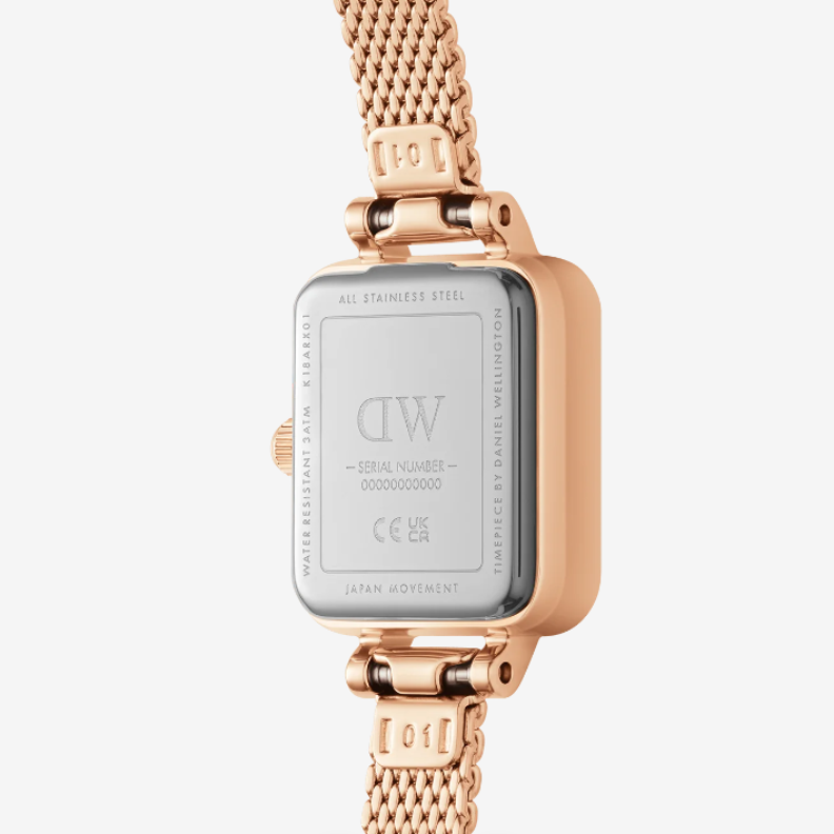 Immagine di Orologio Donna Daniel Wellington Quadro Mini Melrose  | DW00100727