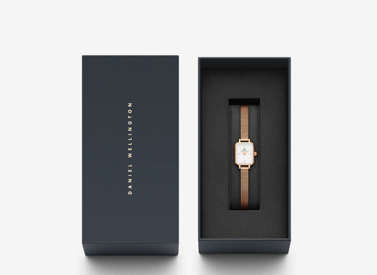 Immagine di Orologio Donna Daniel Wellington Quadro Mini Melrose  | DW00100727