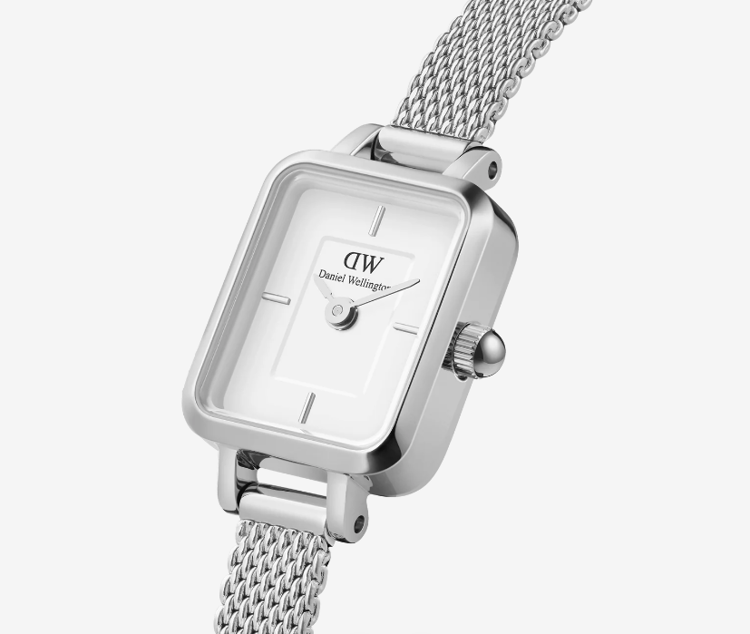 Immagine di Orologio Donna Daniel Wellington Quadro Mini Sterling  | DW00100726