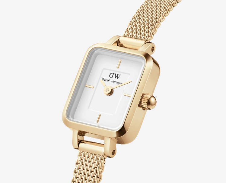 Immagine di Orologio Donna Daniel Wellington Quadro Mini Evergold  | DW00100725