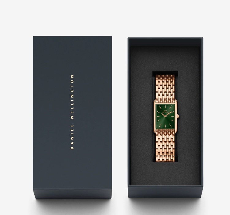 Immagine di Orologio Donna Daniel Wellington Bound 9-Link Emerald Sunray | DW00100704