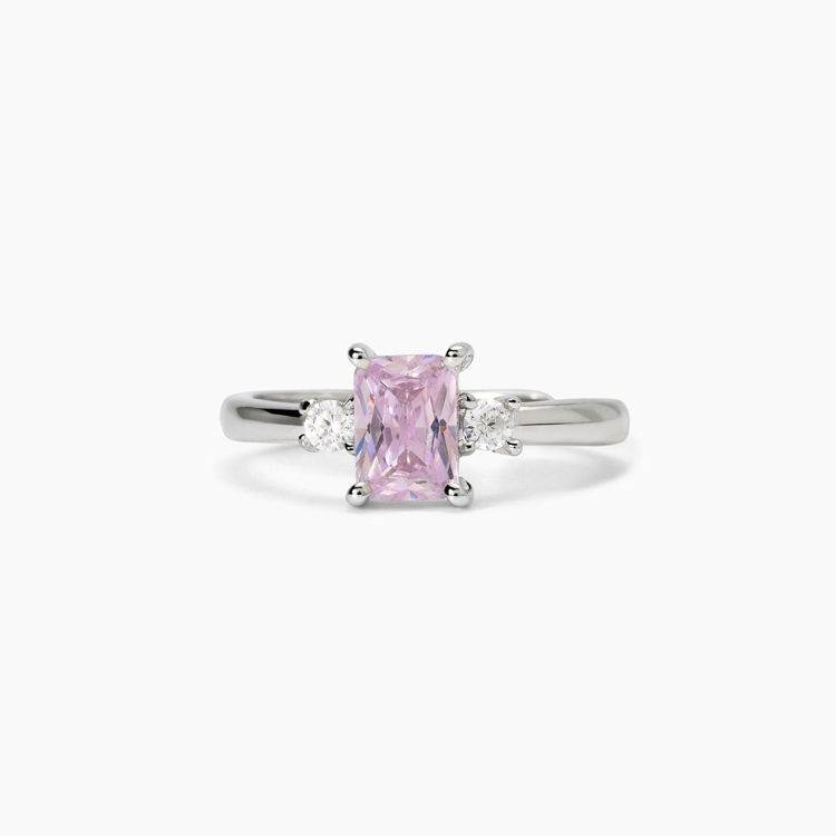 Immagine di Anello Con Zircone Rosa Gioielli Mabina | 523362