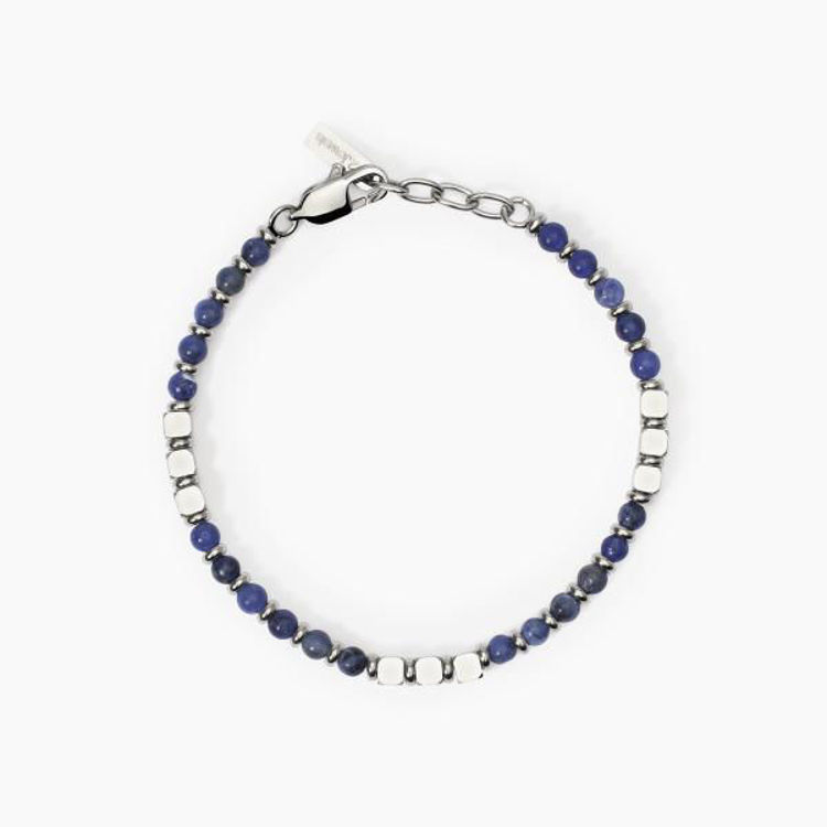 Immagine di Bracciale In Acciaio Sodalite 2Jewels | 232584