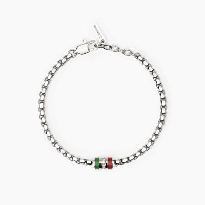 Immagine di Bracciale In Acciaio 316L Cristalli E Smalto 2Jewels | 232577