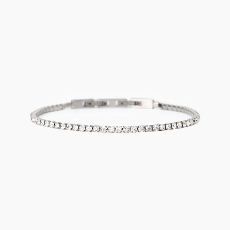 Immagine di Bracciale In Acciaio 316L Cristalli 2Jewels | 232508