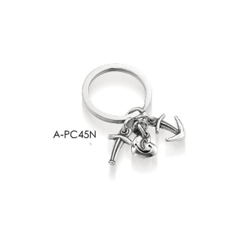 Immagine di Portachiave Argento Ananda925 | A-PC45N