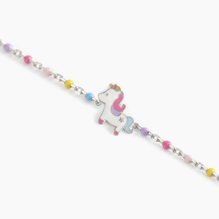 Immagine di Bracciale Bambina Unicorno Multicolor Gioielli Mabina | 533491