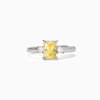 Immagine di Anello Con Zircone Lemon Gioielli Mabina |  523363