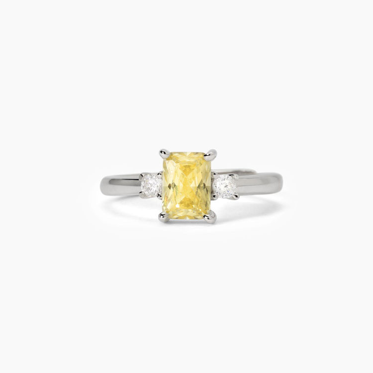 Immagine di Anello Con Zircone Lemon Gioielli Mabina |  523363