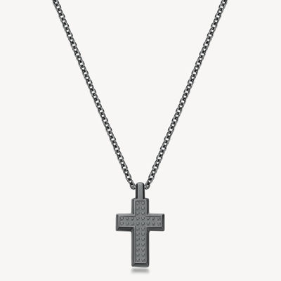 Immagine di Collana Uomo Croce Gioielli Brosway Bullet | BUL56
