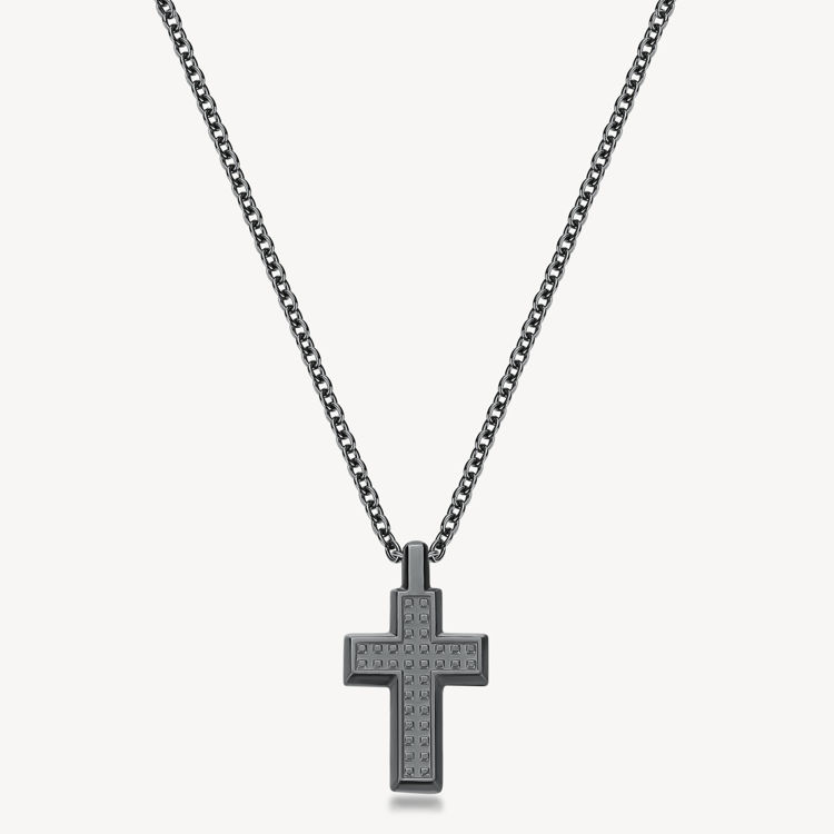 Immagine di Collana Uomo Croce Gioielli Brosway Bullet | BUL56