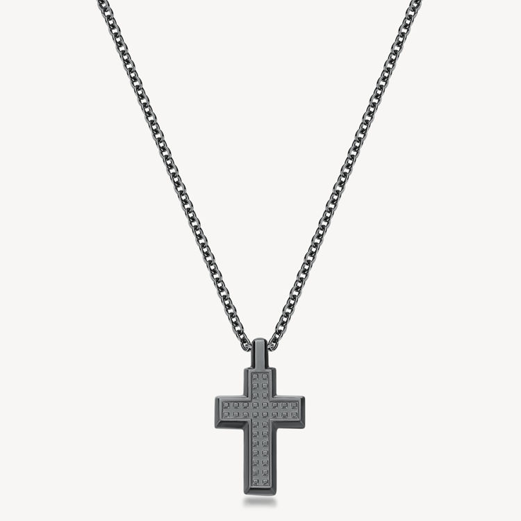 Immagine di Collana Uomo Croce Gioielli Brosway Bullet | BUL56