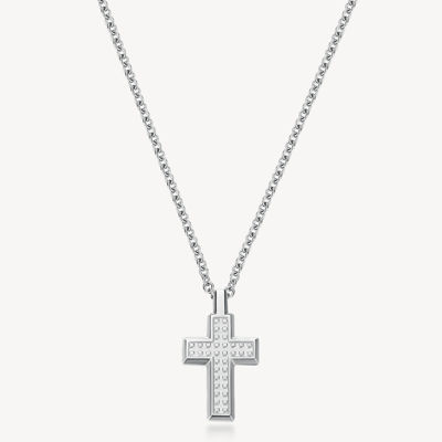 Immagine di Collana Uomo Croce Gioielli Brosway Bullet | BUL55
