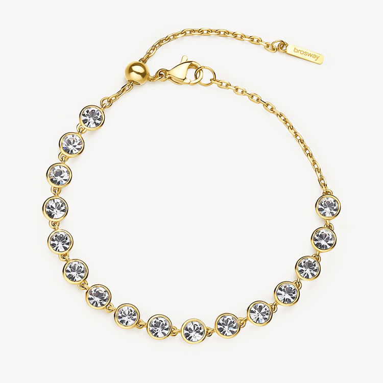 Immagine di Bracciale Donna Con Cristalli Symphonia Gioielli Brosway | BYM154
