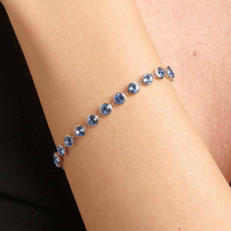 Immagine di Bracciale Donna Con Cristalli Sapphire Symphonia Gioielli Brosway | BYM152