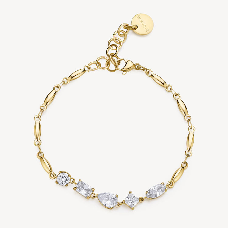 Immagine di Bracciale Donna Semirigido Con Zirconi Gioielli Brosway Affinity | BFF183