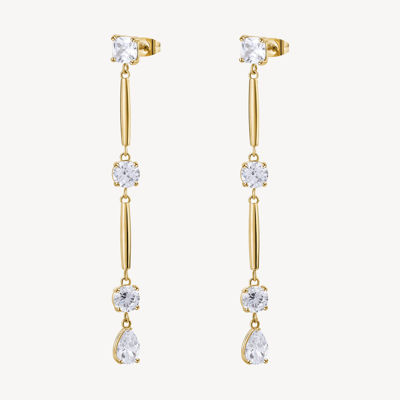Immagine di Orecchini Donna Pendenti Con Zirconi Gioielli Brosway Affinity | BFF188