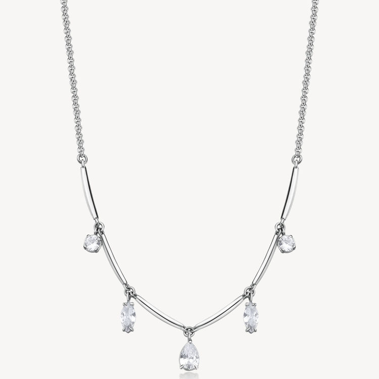 Immagine di Collana Donna Con Zirconi Gioielli Brosway Affinity | BFF1810