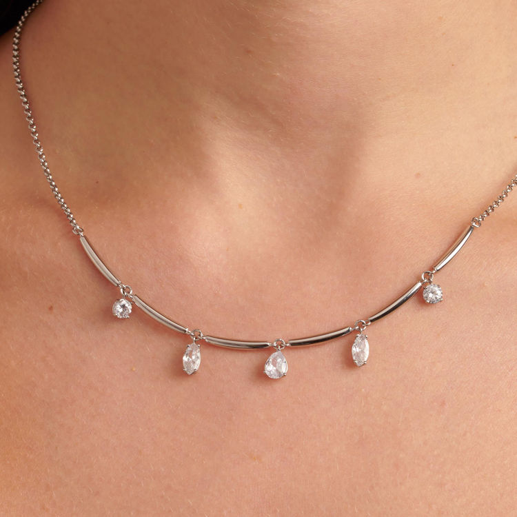 Immagine di Collana Donna Con Zirconi Gioielli Brosway Affinity | BFF1810