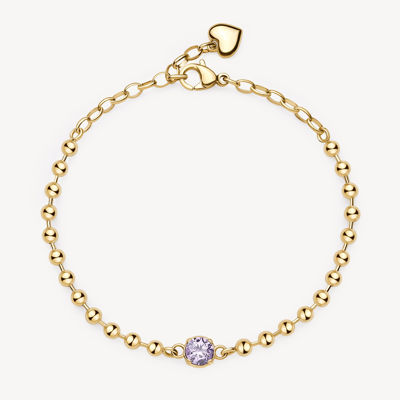 Immagine di Bracciale Donna Con Zircone Amethyst Gioielli Brosway Desideri | BEI086