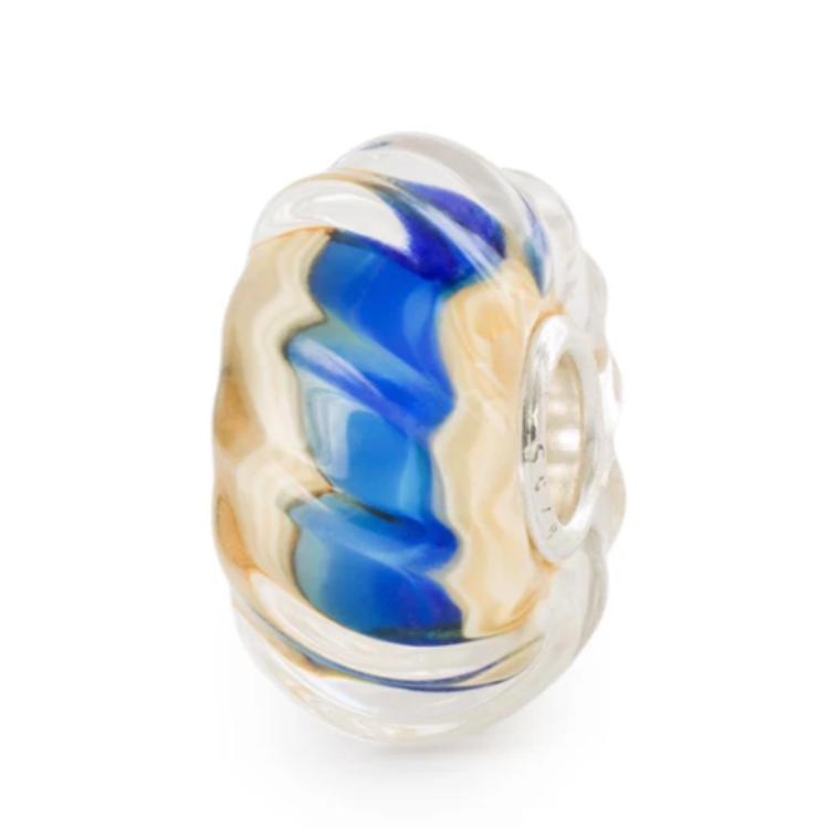 Immagine di Beads In Vetro Sapore di Mare Gioielli Trollbeads | TGLBE-20417