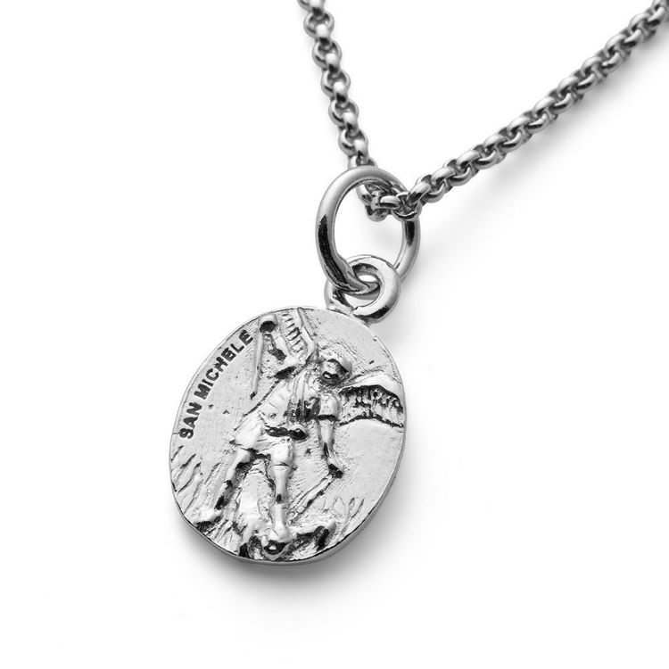 Immagine di Collana Uomo Urban Soul In Argento Sharm San Michele Mariacristinasterling | G4698