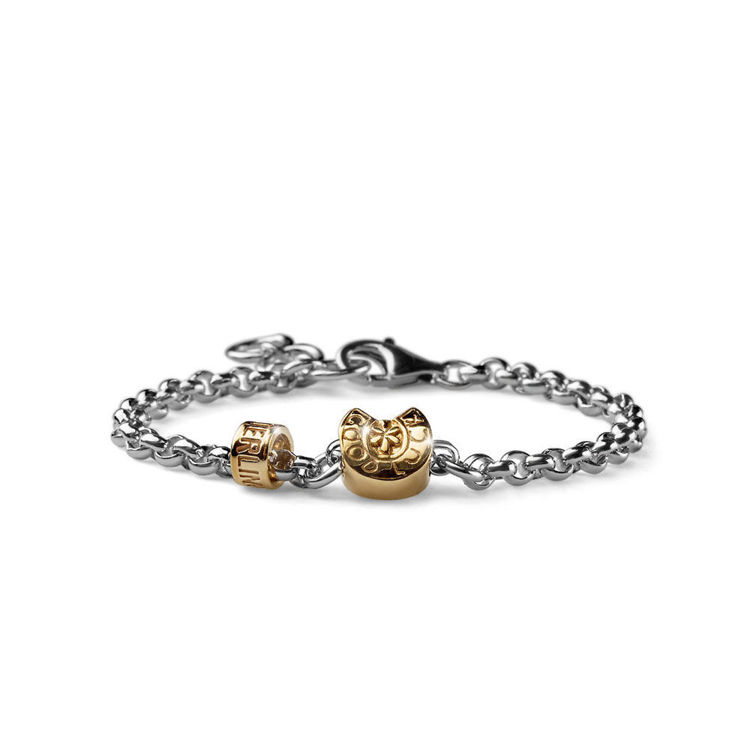 Immagine di Bracciale Donna Pensieri Preziosi Charm Ferro Di Cavallo Mariacristinasterling | G2956
