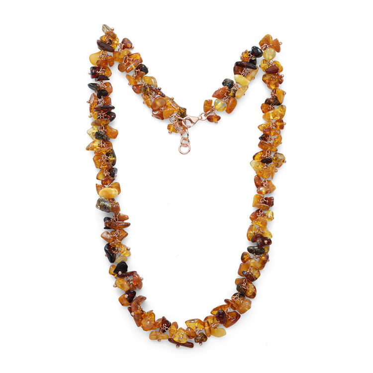 Immagine di Collana Donna Encanto Ambra E Argento Mariacristinasterling | G4090R