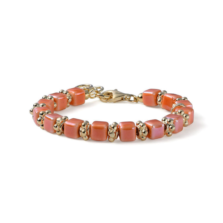 Immagine di Bracciale Donna Riviera Ceramica Sweet E Fiori In Argento Mariacristinasterling |  G4326D