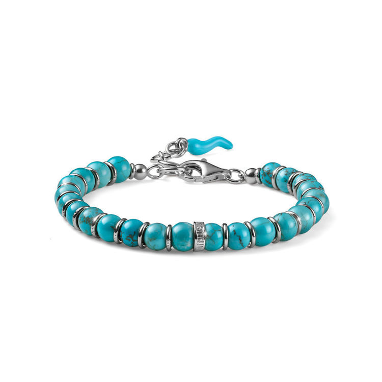 Immagine di Bracciale Donna Encanto Aulite Celeste E Argento Mariacristinasterling | G4312