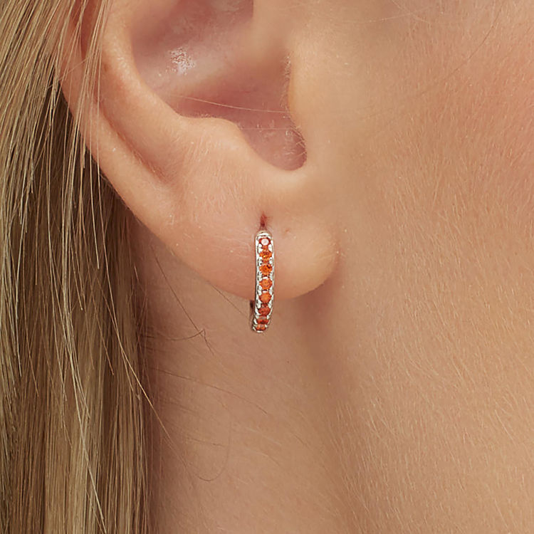 Immagine di Orecchino Singolo Donna A Cerchietto Orange Gioielli Brosway Fancy | FVO16