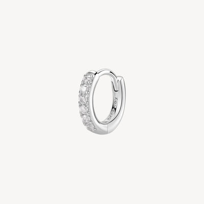Immagine di Orecchino Singolo Donna A Cerchietto Con Zirconi Gioielli Brosway Fancy | FIW88