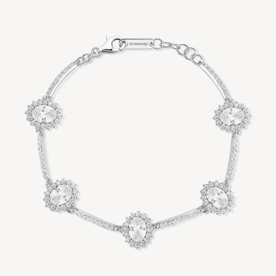 Immagine di Bracciale Kate Semirigido Con Zirconi Gioielli Brosway Fancy | FIW46