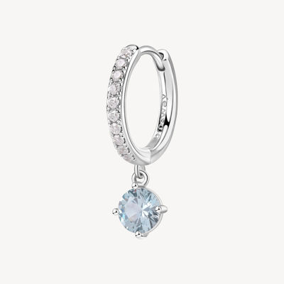 Immagine di Orecchino Singolo Donna A Cerchietto Con Pendente Shappire Gioielli Brosway Fancy | FCL83