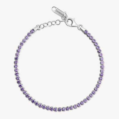 Immagine di Bracciale Tennis Amethyst Gioielli Brosway Fancy | FMP107