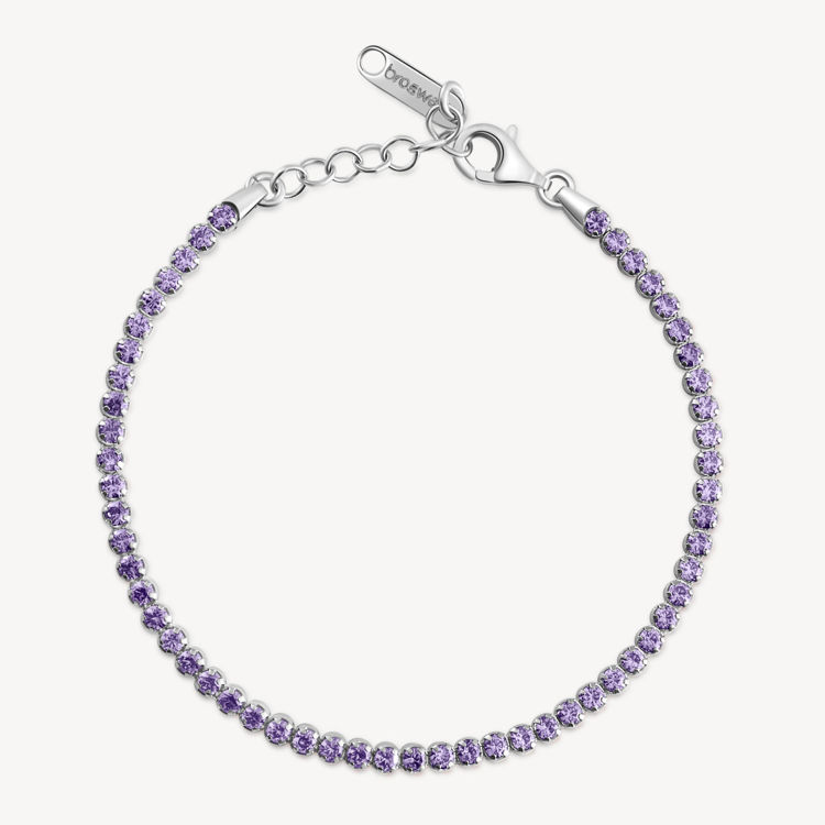 Immagine di Bracciale Tennis Amethyst Gioielli Brosway Fancy | FMP107