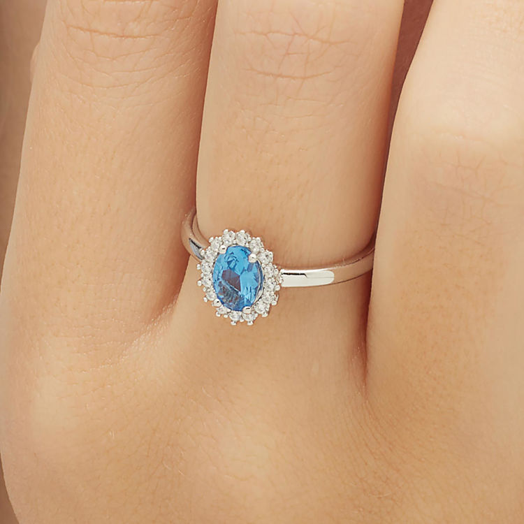 Immagine di Anello Kate Freedom Blue Gioielli Brosway Fancy | FFB70
