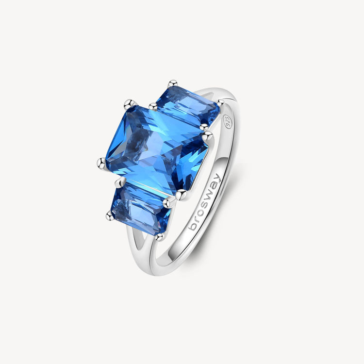 Immagine di Anello Donna Freedom Blue Gioielli Brosway Fancy | FFB75