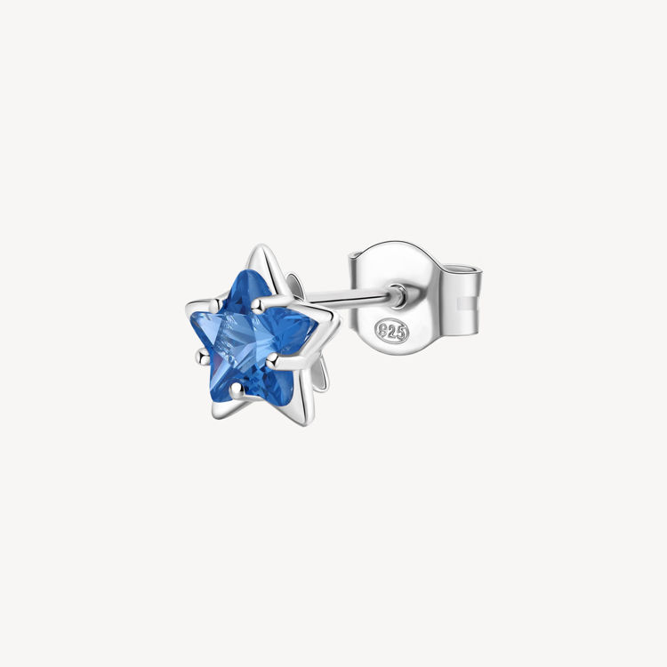 Immagine di Orecchino Singolo Donna A Lobo Stella Freedom Blue Gioielli Brosway Fancy | FFB91