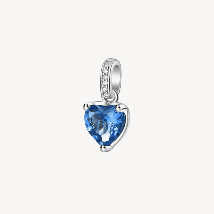 Immagine di Charm Donna Cuore Freedom Blue Gioielli Brosway Fancy | FFB18