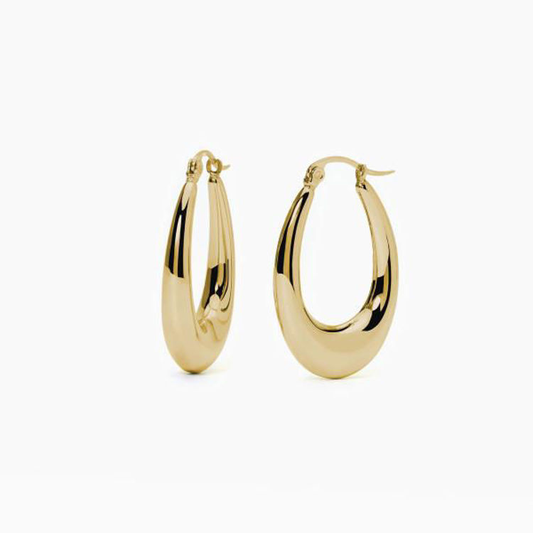Immagine di Orecchini In Acciaio Con PVD Giallo 2Jewels | 261442