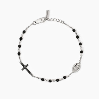 Immagine di Bracciale Uomo Con Croce E Madonnina Gioielli Mabina | 533832