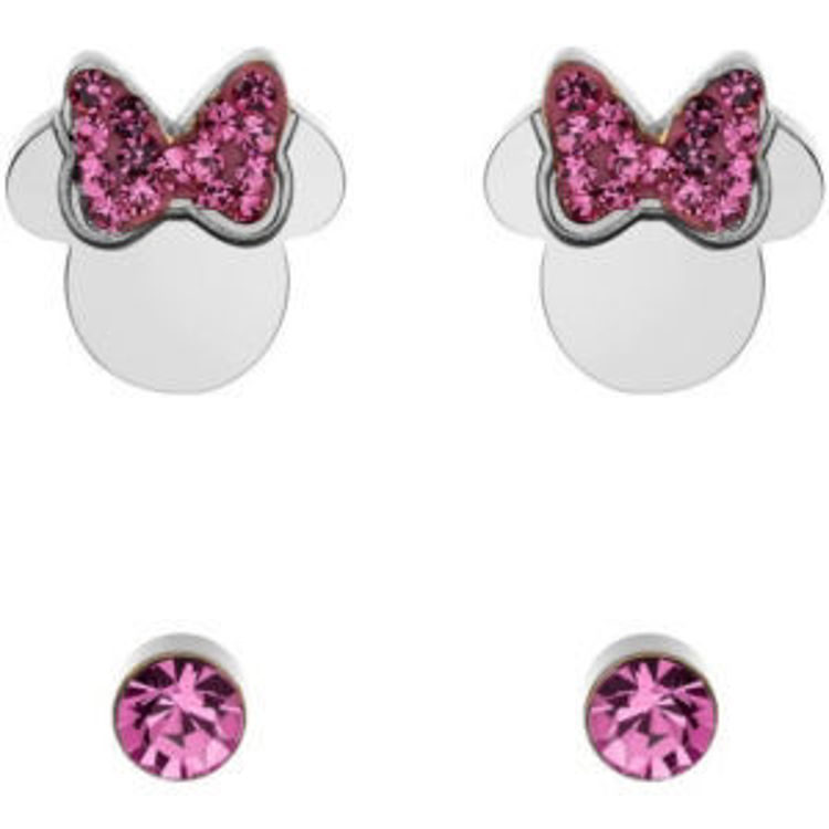 Immagine di Orecchini Bambina Minnie E Punto Luce Fucsia Gioielli Disney | S600149RPL-B.CJ